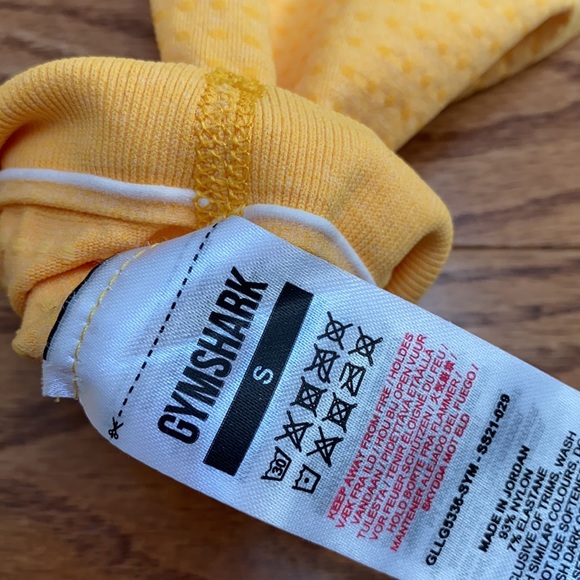 GYMSHARK VITAL SEAMLESS 2.0 LEGGINGS - Yellow Marl - Picture 6 of 8